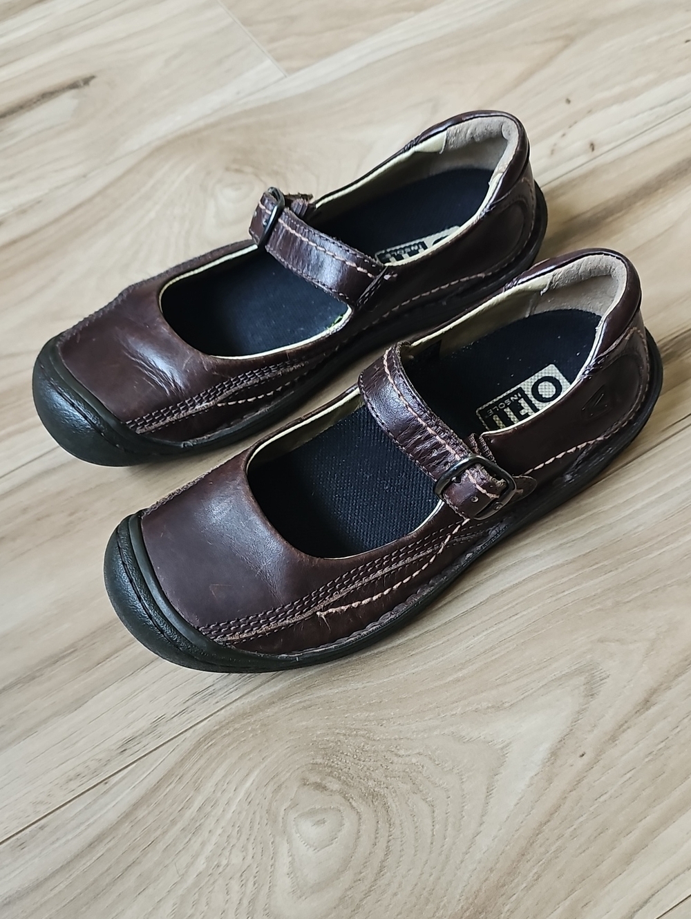 Keen Womens Dark Brown Mary Jane Shoe